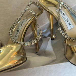 Jimmy Choo Gold Heels